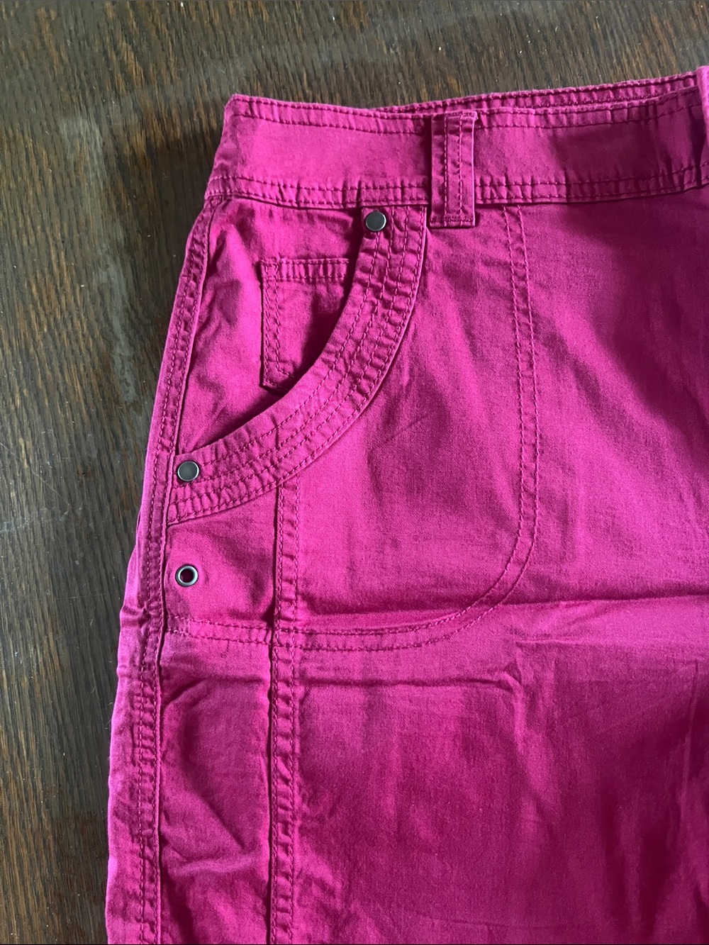 Style & Co Women’s Hot Pink Casual Cargo Shorts - Picture 2 of 5